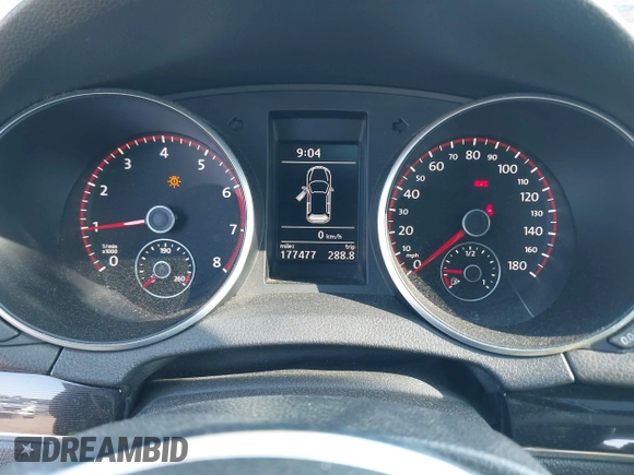 2011 Volkswagen Golf GTI with VIN WVWGV7AJ2BW030083, listed as a IAAI auction lot 42636006 with 177,477 mi miles and . Bid and sale history available at DreamBid. Image 7.