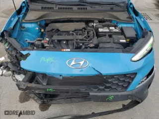 2022 Hyundai Kona SE with VIN KM8K22AB4NU785746, listed as a Copart auction lot 43788525 with 66,483 mi miles and Salvage Title. Bid and sale history available at carsss.com. Image 12.