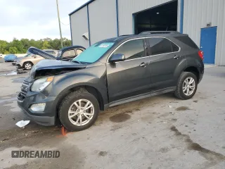 2017 Chevrolet Equinox LT with VIN 2GNFLFE35H6148419, listed as a Copart auction lot 51160785 with 102,113 mi miles and Salvage Title. Bid and sale history available at carsss.com. Image 1.