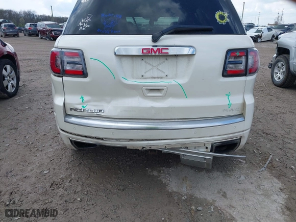 2014 GMC Acadia Denali with VIN 1GKKVTKD3EJ138763, listed as a IAAI auction lot 42011739 with 142,894 mi miles. Bid and sale history available at carsss.com. Image 6.