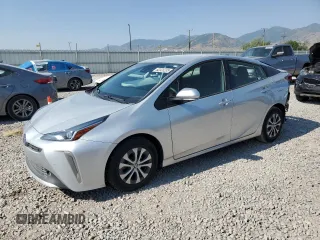 2022 Toyota Prius LE with VIN JTDL9MFU3N3037635, listed as a Copart auction lot 62325235 with 38,095 mi miles and Salvage title. Bid and sale history available at DreamBid. Image 1.