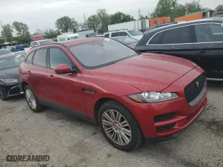 2018 Jaguar F-PACE 25t Premium with VIN SADCJ2FX8JA274976, listed as a Copart auction lot 50340164 with 67,930 mi miles and Salvage Title. Bid and sale history available at carsss.com. Image 4.