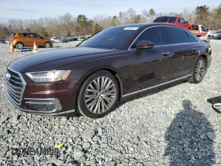 2019 Audi A8 L with VIN WAU8DAF83KN014441, listed as a Copart auction lot 45976415 with 78,749 mi miles and Salvage Title. Bid and sale history available at carsss.com. Image 1.