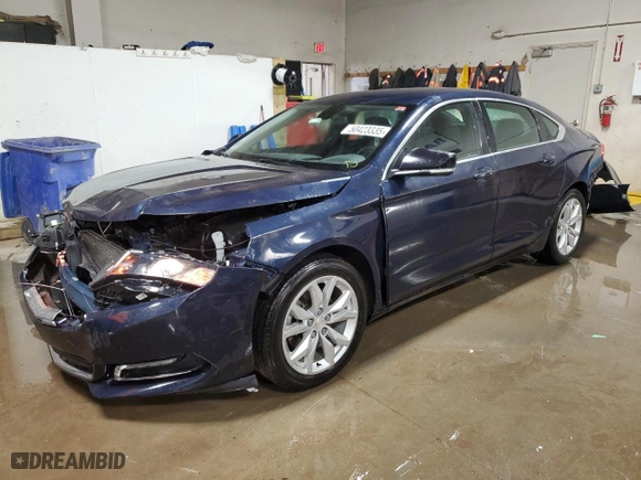 2018 Chevrolet Impala LT with VIN 2G1105S3XJ9145958, listed as a Copart auction lot 50423335 with 60,644 mi miles and Salvage Title. Bid and sale history available at carsss.com. Image 1.