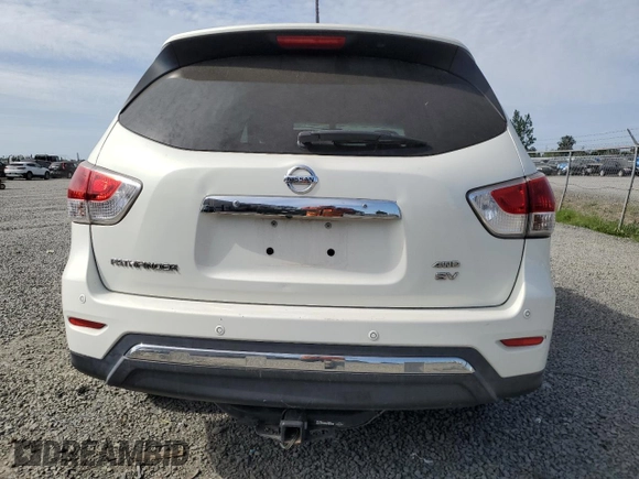 2013 Nissan Pathfinder SV with VIN 5N1AR2MM2DC612848, listed as a Copart auction lot 60896935 with 158,312 mi miles and Clean title. Bid and sale history available at DreamBid. Image 6.