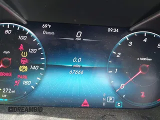 2021 Mercedes-Benz C 300 with VIN W1KWF8DB8MR639303, listed as a IAAI auction lot 41864619 with 67,666 mi miles and . Bid and sale history available at DreamBid. Image 7.