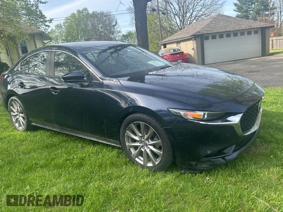 2019 Mazda 3 w/Select Pkg with VIN JM1BPACL3K1108254, listed as a Copart auction lot 54613625 with 162,610 mi miles and Clean Title. Bid and sale history available at carsss.com. Image 1.