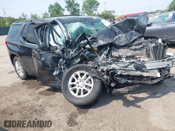 2020 Chevrolet Traverse LT Cloth with VIN 1GNERGKW2LJ239951, listed as a IAAI auction lot 42470928 with 57,000 mi miles and . Bid and sale history available at DreamBid. Image 1.