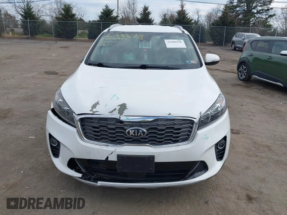 2019 Kia Sorento EX V6 with VIN 5XYPHDA51KG500108, listed as a IAAI auction lot 41900198 with 108,644 mi miles. Bid and sale history available at carsss.com. Image 13.