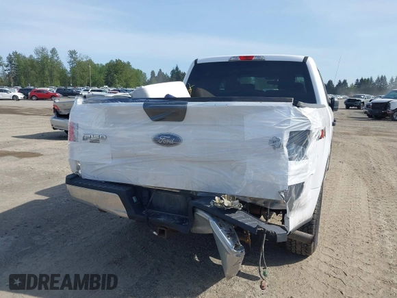 2015 Ford F-150 XLT with VIN 1FTEW1EP4FKE54734, listed as a IAAI auction lot 42137158 with 153,991 mi miles. Bid and sale history available at carsss.com. Image 6.