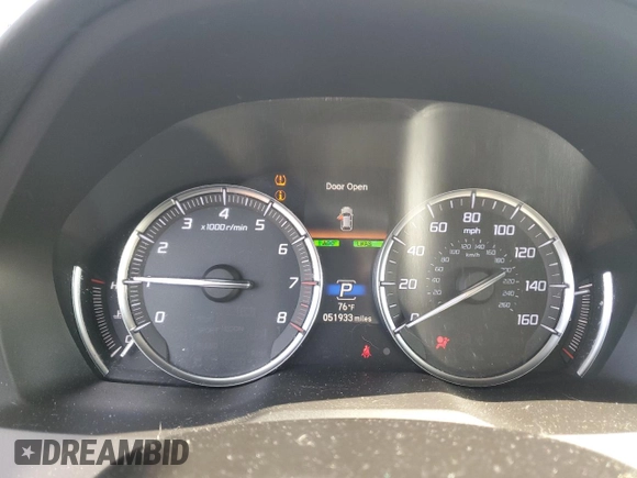 2020 Acura MDX with VIN 5J8YD4H30LL047577, listed as a Copart auction lot 56914475 with 51,933 mi miles and Salvage title. Bid and sale history available at DreamBid. Image 9.