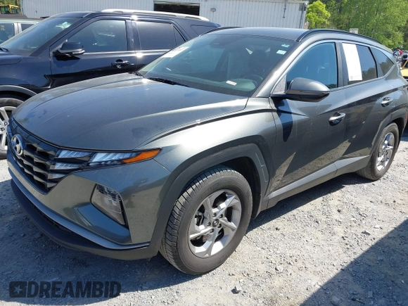 2022 Hyundai Tucson SEL with VIN 5NMJB3AEXNH144592, listed as a IAAI auction lot 42037487 with 75,651 mi miles and . Bid and sale history available at DreamBid. Image 17.