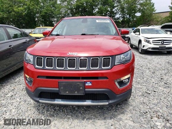 2019 Jeep Compass Limited z VIN 3C4NJDCB0KT753573, wystawiony jako Copart lot #59868045 z przebiegiem 67 615 mil mil oraz Szkoda całkowita • Salvage title. Historia ofert i sprzedaży dostępna na DreamBid. Obrazek 5.