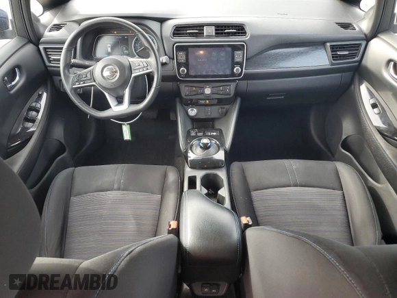 2020 Nissan LEAF SV Plus with VIN 1N4BZ1CP9LC306331, listed as a Copart auction lot 48376045 with 40,984 mi miles and Salvage Title. Bid and sale history available at DreamBid. Image 8.
