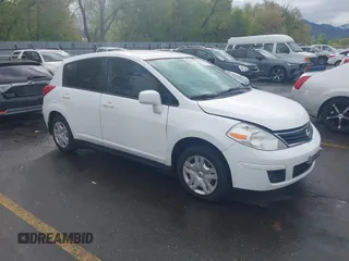 2010 Nissan Versa 1.8 SL with VIN 3N1BC1CP8AL366519, listed as a IAAI auction lot 42162584 with 139,410 mi miles. Bid and sale history available at carsss.com. Image 1.
