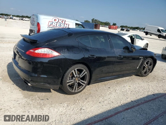 2013 Porsche Panamera with VIN WP0AA2A73DL015315, listed as a Copart auction lot 55418754 with 78,706 mi miles and Salvage Title. Bid and sale history available at carsss.com. Image 3.