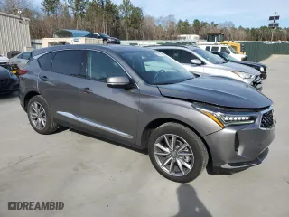 2022 Acura RDX w/Technology Package with VIN 5J8TC1H50NL000257, listed as a Copart auction lot 87536045 with 29,859 mi miles and Salvage Title. Bid and sale history available at carsss.com. Image 4.