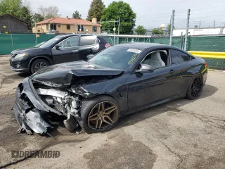 2016 BMW M4 with VIN WBS3R9C54GK338653, listed as a Copart auction lot 59035805 with 71,110 mi miles and Salvage title. Bid and sale history available at DreamBid. Image 1.