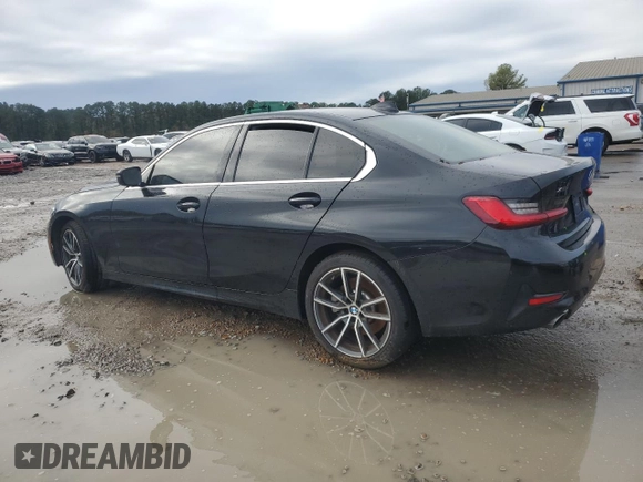 2019 BMW 3 Series 330i xDrive with VIN 3MW5R7J52K8B00833, listed as a Copart auction lot 83463974 with 116,303 mi miles and Salvage Title. Bid and sale history available at DreamBid. Image 2.