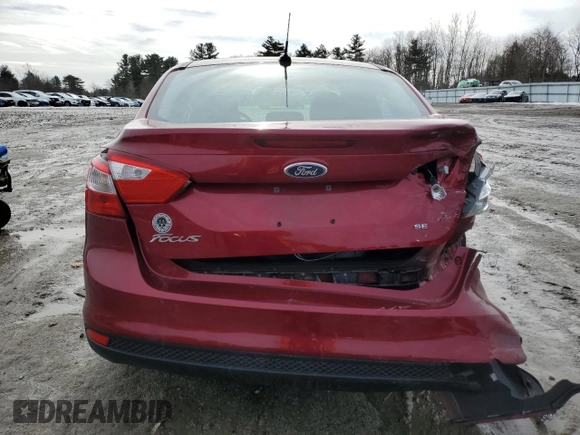 2014 Ford Focus SE with VIN 1FADP3F28EL366453, listed as a Copart auction lot 45737215 with 69,043 mi miles and Clean Title. Bid and sale history available at DreamBid. Image 6.