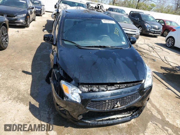 2020 Mitsubishi Mirage SE z VIN ML32F4FJ8LHF01597, wystawiony jako Copart lot #48332574 z przebiegiem 40 080 mil mil oraz Szkody całkowita. Historia ofert i sprzedaży dostępna na DreamBid. Obrazek 5.