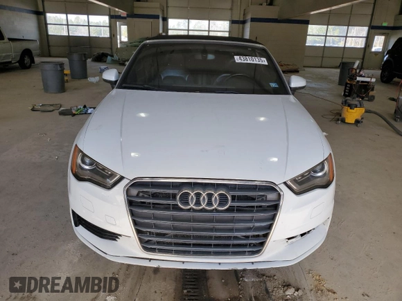 2015 Audi A3 1.8T Premium with VIN WAU6CLFF2F1038702, listed as a Copart auction lot 43810135 with 0 mi miles and Clean Title. Bid and sale history available at carsss.com. Image 5.