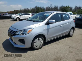 2021 Mitsubishi Mirage ES with VIN ML32AUHJ1MH009066, listed as a Copart auction lot 63086855 with 17,185 mi miles and Salvage title. Bid and sale history available at DreamBid. Image 1.