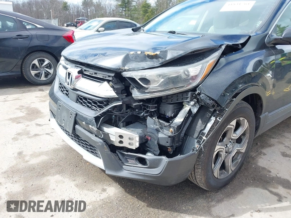 2017 Honda CR-V EX with VIN 2HKRW2H58HH639307, listed as a IAAI auction lot 41831761 with 283,027 mi miles. Bid and sale history available at carsss.com. Image 6.