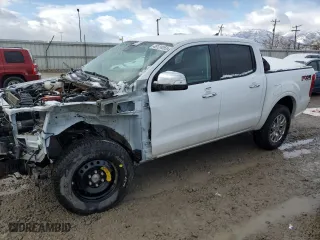 2023 Ford Ranger XL with VIN 1FTER4FH3PLE32400, listed as a Copart auction lot 49124055 with 42,471 mi miles and Salvage Title. Bid and sale history available at carsss.com. Image 1.
