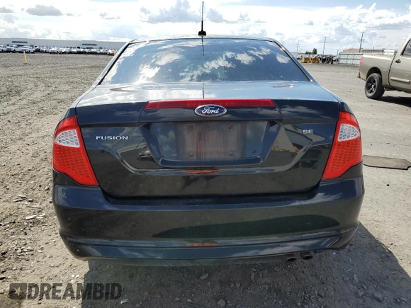 2012 Ford Fusion SE with VIN 3FAHP0HA3CR327756, listed as a Copart auction lot 58384915 with 124,406 mi miles and Salvage title. Bid and sale history available at DreamBid. Image 6.