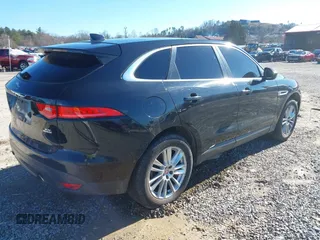 2019 Jaguar F-Pace 25t Prestige with VIN SADCK2GX1KA392946, listed as a IAAI auction lot 41133328 with 146,834 mi miles and . Bid and sale history available at DreamBid. Image 4.