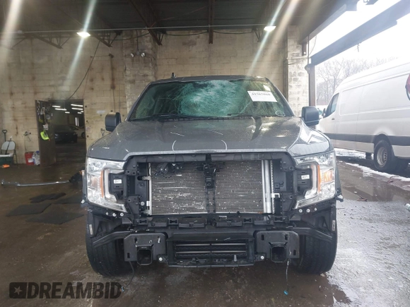 2020 Ford F-150 XL with VIN 1FTEW1CP6LFC45762, listed as a IAAI auction lot 41565060 with 55,287 mi miles. Bid and sale history available at carsss.com. Image 6.