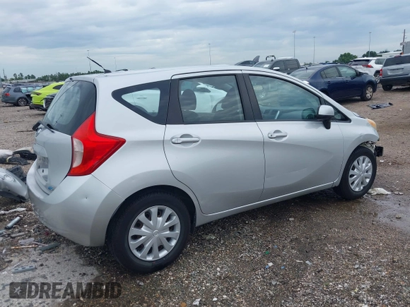 2014 Nissan Note S Plus z VIN 3N1CE2CPXEL432840, wystawiony jako IAAI lot #42487373 z przebiegiem 76 278 mil mil oraz . Historia ofert i sprzedaży dostępna na DreamBid. Obrazek 4.