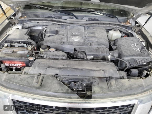 2020 Nissan Armada SL with VIN JN8AY2ND5L9110499, listed as a Copart auction lot 46029445 with 135,050 mi miles and Salvage Title. Bid and sale history available at carsss.com. Image 13.