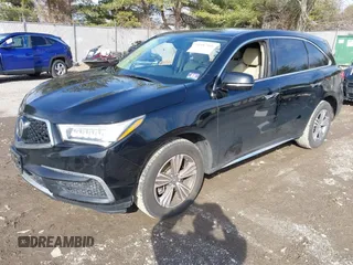 2019 Acura MDX with VIN 5J8YD4H39KL036513, listed as a IAAI auction lot 41487504 with 76,417 mi miles. Bid and sale history available at carsss.com. Image 20.