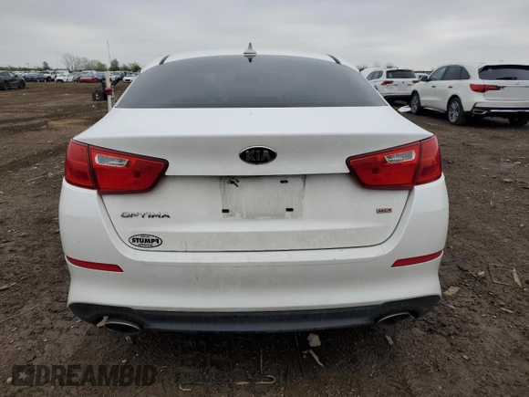 2015 Kia Optima LX z VIN KNAGM4A73F5573246, wystawiony jako Copart lot #55215845 z przebiegiem 152 978 mil mil oraz Szkoda całkowita • Salvage title. Historia ofert i sprzedaży dostępna na DreamBid. Obrazek 6.
