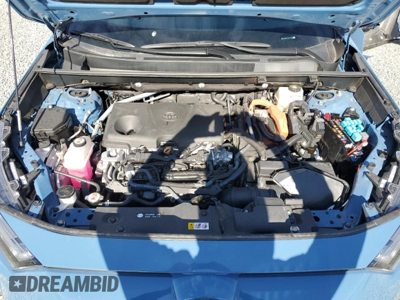 2024 Toyota RAV4 Hybrid XSE with VIN 4T3E6RFV1RU143396, listed as a Copart auction lot 88472855 with 21,868 mi miles and Salvage Title. Bid and sale history available at DreamBid. Image 12.