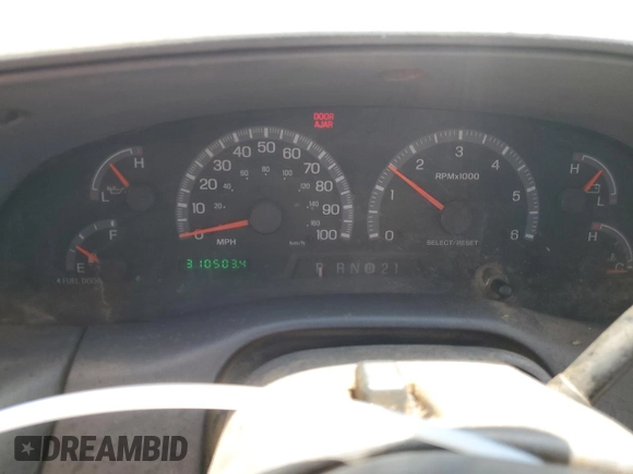 2003 Ford F-150 XL with VIN 2FTRX17213CA05950, listed as a Copart auction lot 54435115 with 310,503 mi miles and Salvage title. Bid and sale history available at DreamBid. Image 9.