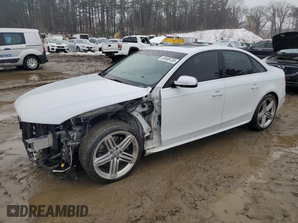 2016 Audi S4 Premium Plus z VIN WAUBGAFL8GA008585, wystawiony jako Copart lot #46498735 z przebiegiem 95 676 mil mil oraz Szkody całkowita. Historia ofert i sprzedaży dostępna na DreamBid. Obrazek 1.