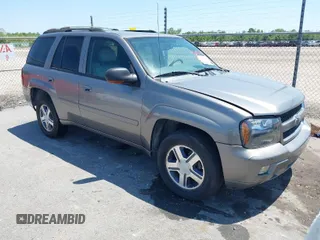 2007 Chevrolet TrailBlazer LS with VIN 1GNDS13S872157943, listed as a IAAI auction lot 42057239 with 80,442 mi miles and . Bid and sale history available at DreamBid. Image 1.