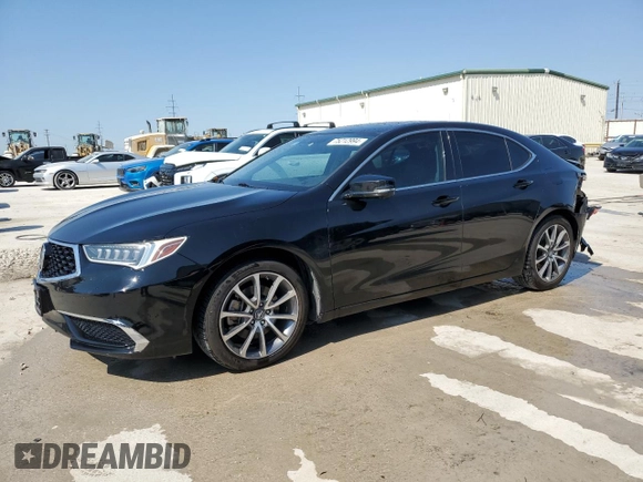 2019 Acura TLX with VIN 19UUB2F33KA005314, listed as a Copart auction lot 75212994 with 107,888 mi miles and Clean Title. Bid and sale history available at carsss.com. Image 1.