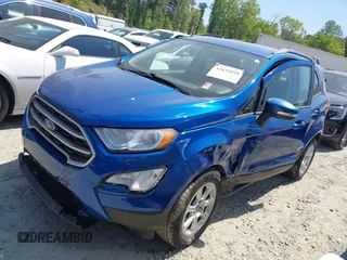2020 Ford EcoSport SE z VIN MAJ3S2GE9LC311360, wystawiony jako IAAI lot #42031058 z przebiegiem 46 365 mil mil oraz . Historia ofert i sprzedaży dostępna na DreamBid. Obrazek 2.