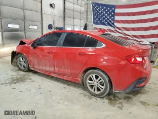 2016 Chevrolet Cruze LT with VIN 1G1BE5SM1G7267911, listed as a Copart auction lot 45299285 with 0 mi miles and Salvage Title. Bid and sale history available at carsss.com. Image 2.