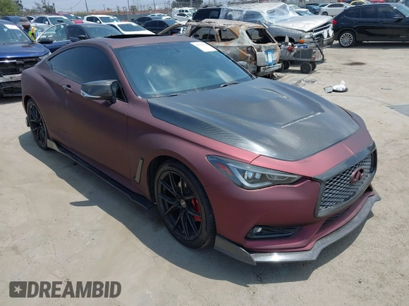 2017 Infiniti Q60 Premium with VIN JN1CV7EK0HM110992, listed as a IAAI auction lot 42561643 with 65,928 mi miles and . Bid and sale history available at DreamBid. Image 1.