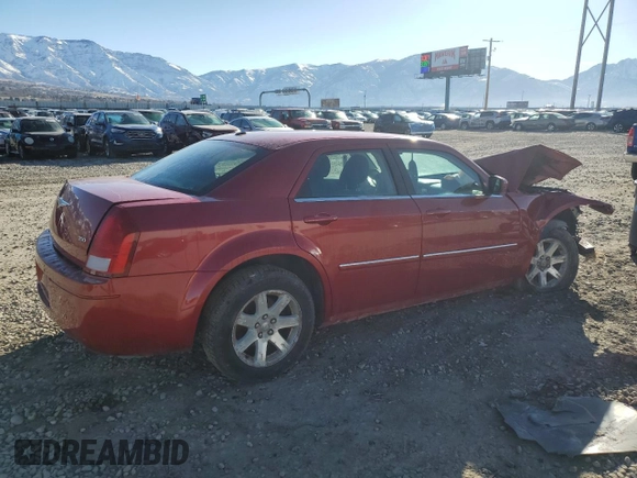 2007 Chrysler 300 with VIN 2C3LA43R47H625751, listed as a Copart auction lot 47293055 with 175,542 mi miles and Salvage Title. Bid and sale history available at carsss.com. Image 3.