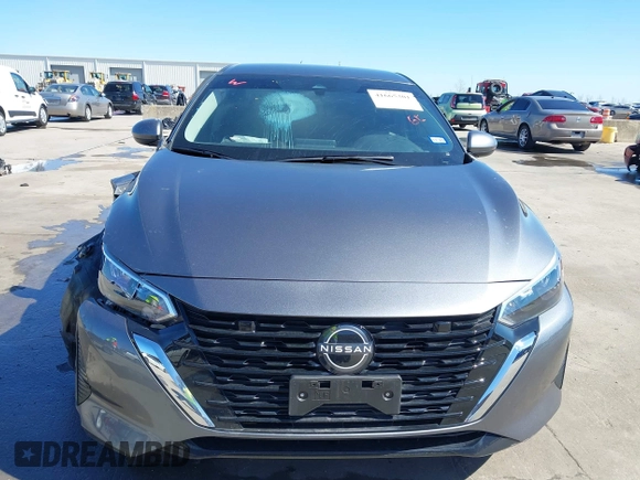 2024 Nissan Sentra S with VIN 3N1AB8BV2RY308668, listed as a IAAI auction lot 41665301 with 10,198 mi miles. Bid and sale history available at carsss.com. Image 12.