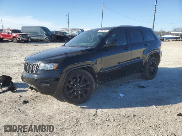 2018 Jeep Grand Cherokee Altitude with VIN 1C4RJEAGXJC175224, listed as a Copart auction lot 42312565 with 116,107 mi miles and Salvage Title. Bid and sale history available at carsss.com. Image 1.