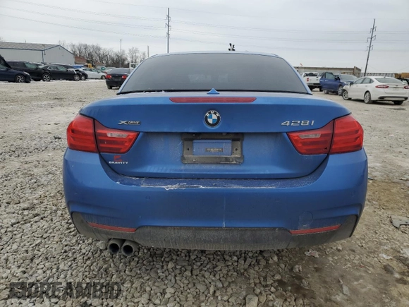 2016 BMW 4 Series 428i xDrive z VIN WBA3T1C53GP821786, wystawiony jako Copart lot #41824555 z przebiegiem Nie podano mil oraz Szkoda całkowita • Salvage title. Historia ofert i sprzedaży dostępna na DreamBid. Obrazek 6.