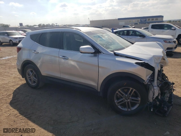 2017 Hyundai Santa Fe Sport 2.4L with VIN 5XYZU3LB6HG425268, listed as a Copart auction lot 72035884 with 94,516 mi miles and Salvage Title. Bid and sale history available at carsss.com. Image 4.
