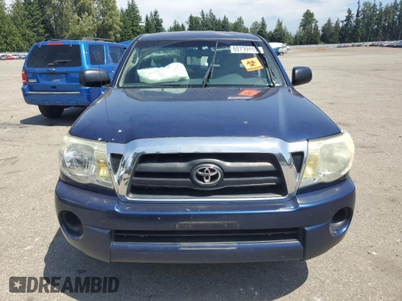 2006 Toyota Tacoma with VIN 5TETX22N76Z238630, listed as a Copart auction lot 60739445 with 214,164 mi miles and Salvage title. Bid and sale history available at DreamBid. Image 5.